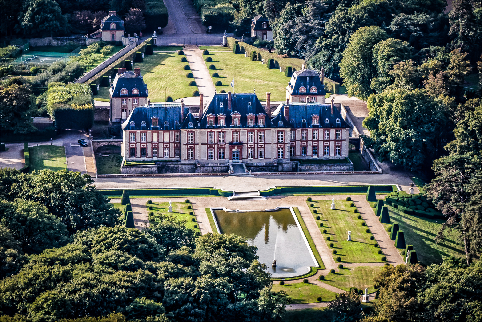 chateau de Breteuil dans les Yvelines - Ile de France
